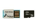 Team 32GB Micro SDHC Flash Card w/ USB2.0 Micro SD Card Reader TR11A1