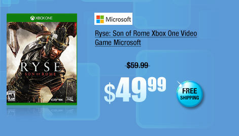 Ryse: Son of Rome Xbox One Video Game Microsoft