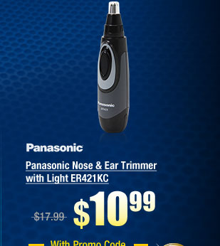 Panasonic Nose & Ear Trimmer with Light ER421KC