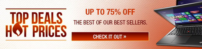 Top Deal Hot Prices - up to 75% off the best of our best sellers - check it out