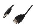 Nippon Labs USB-10-MF-BK 10 ft. USB Extension Cable M-F - OEM 