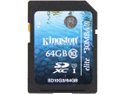 Kingston Elite 64GB Secure Digital Extended Capacity (SDXC) Flash Card