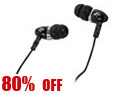 MEElectronics Black 3.5mm Stereo Headset for Cell Phones EP-N9P-BK-MEE 