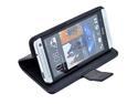 HTC one M7 Magnetic Flip Case with Card Slot