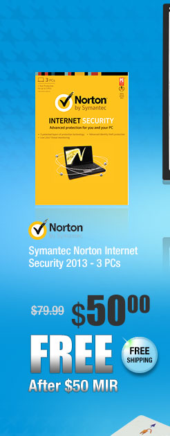 Symantec Norton Internet Security 2013 - 3 PCs