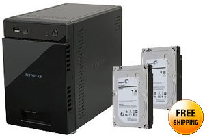 NETGEAR ReadyNAS 104 (RN10400-100NAS) Diskless System Network Storage