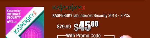KASPERSKY lab Internet Security 2013 - 3 PCs