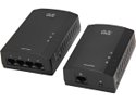 LINKSYS PLSK400-NP Powerline AV 4-Port Network Adapter Kit Up to 200Mbps 
