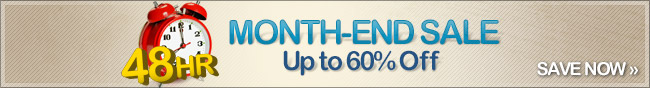 48HR MONTH-END SALE Up to 60% Off. SAVE NOW.