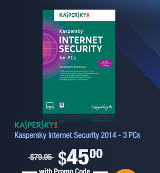 Kaspersky Internet Security 2014 - 3 PCs