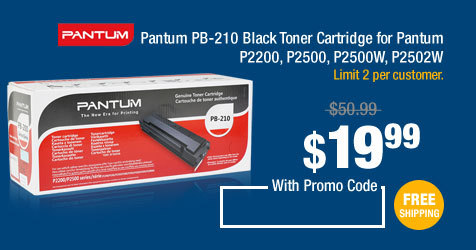 Pantum PB-210 Black Toner Cartridge for Pantum P2200, P2500, P2500W, P2502W