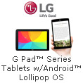 LG - G Pad Series Tablets w/Android Lollipop OS