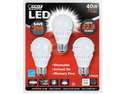 Feit Electric 40 Watt Equivalent 3 Pack 7.5 Watt A19 LED Light Bulb