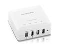 RAVPower BOLT 30W/6A 4-Port Rapid Charging Station/USB Wall Charger