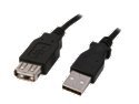 Nippon Labs Black 6 ft. USB cable A/Male to A/Female extension USB 6ft cable