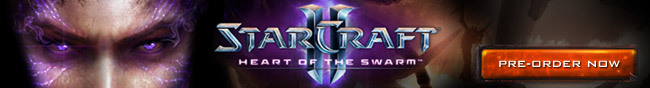 Starcraft II: Heart of the Swarm. Pre-order Now.