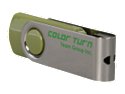 Team Color Turn 16GB USB 2.0 Flash Drive (Green) Model TG016GE902G 