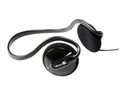 AblePlanet Black PS200BHB 3.5mm/ 6.3mm Connector Supra-aural Behind Head Stereo Headphone Black