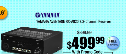 YAMAHA AVENTAGE RX-A820 7.2-Channel Receiver