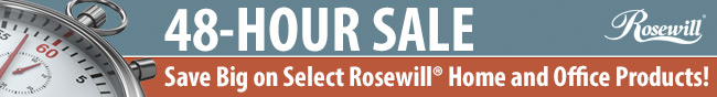 48-HOUR SALE. Save Big on Select Rosewill Home and Office Products!