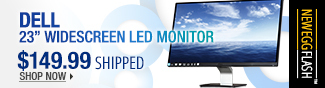 dell 23 inch widescreen led monitor