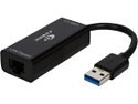 Coboc AD-U32GIGABIT-BK Black color USB 3.0 to 10/100/1000Mbps Gigabit Ethernet Adapter - USB to RJ45 Network converter