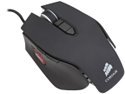 Refurbished: Corsair Vengeance M65 Gunmetal Black 8 1 x Wheel USB Wired Laser FPS Gaming Mouse