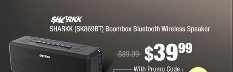 SHARKK (SK869BT) Boombox Bluetooth Wireless Speaker