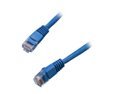 Coboc Snagless Cat 5e Blue Color 350MHz UTP Ethernet Stranded Copper Patch cord /Molded Network lan Cable