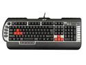 A4Tech G800V Anti-Ghosting 8-Key Rollover USB PC Gaming Keyboard with Wide Palm Rest