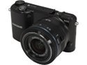 SAMSUNG EV-NX2000BABUS Black 20.3 MP 3.7" 1152K LCD Mirrorless Digital Camera with 20-50mm f/3.5-5.6 Lens