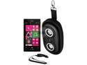 Nokia Lumia 521 (T-Mobile) 4G Dual-Core 1.0GHz Windows 8 OS Cell Phone Bundle with iLuv Portable Speaker Case & hypercel Car Charger
