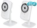 D-Link DCS-932L/2Q Cloud Wireless IP Camera, 640x480 Resolution, Night Vision, Mydlink Enabled (2 PACK)