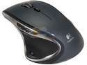 Refurbished: Logitech Performance Mouse MX Black Tilt Wheel USB RF Wireless Laser Mouse
