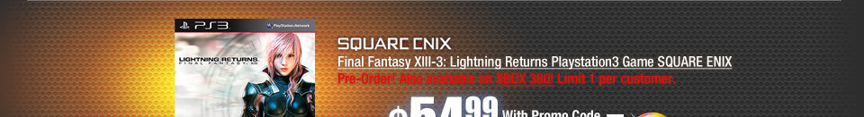 Final Fantasy XIII-3: Lightning Returns Xbox 360 Game SQUARE ENIX