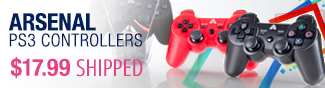 Newegg Flash - Arsenal PS3 Controllers.