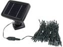 Rosewill RHDH-13003 33' Solar Decorative String Lights, 100pcs White LED, Green Cable
