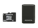 ADATA 32GB Class 4 Micro SDHC Flash Card with V3 USB Reader (Black/Blue)
