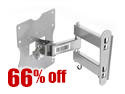Rosewill RMS-MA3210 Silver 17"-37" Tilt/Swivel Wall mount 