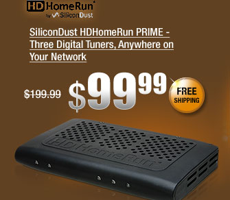 SiliconDust HDHomeRun PRIME - Three Digital Tuners, Anywhere on Your Network