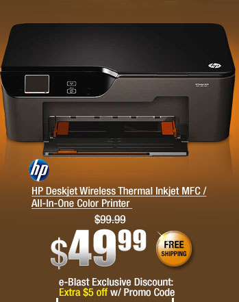 HP Deskjet Wireless Thermal Inkjet MFC / All-In-One Color Printer 