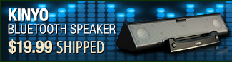 kinyo bluetooth speaker