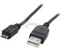 Coboc 6 ft. Black Black High speed USB2.0 A Male to Micro B Male (5-Pin ) Cable