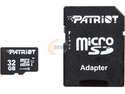 Patriot Signature Series 32GB microSDHC Flash Card - OEM