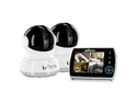 Levana® Keera™ 3.5" LCD, Pan/Tilt/Zoom Digital Baby Video Monitor - 2 Camera System (32016)