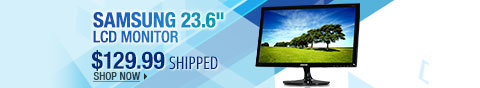 Newegg Flash - Samsung 23.6" LCD monitor.
