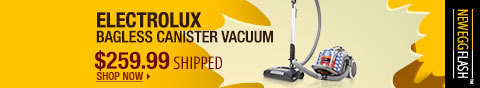 NeweggFlash - Electrolux bagless canister vacuum.