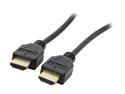 Coboc 10 ft. gold plated, High speed HDMI to HDMI A/V Cable (Black)