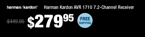 Harman Kardon AVR 1710 7.2-Channel Receiver