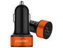 Pawtec Signature Mini Dual USB Car Charger 5V 3.1A / 15W High-Speed For Smartphones & Tablets - Apple iPhone 5S 5C 5 4S 4, Android Samsung Galaxy S4, Note 2, Note 3